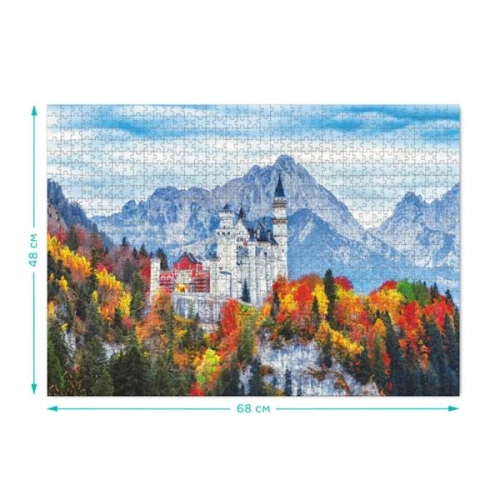 Puzzle Zamek Neuschwanstein 1000 el. 301169